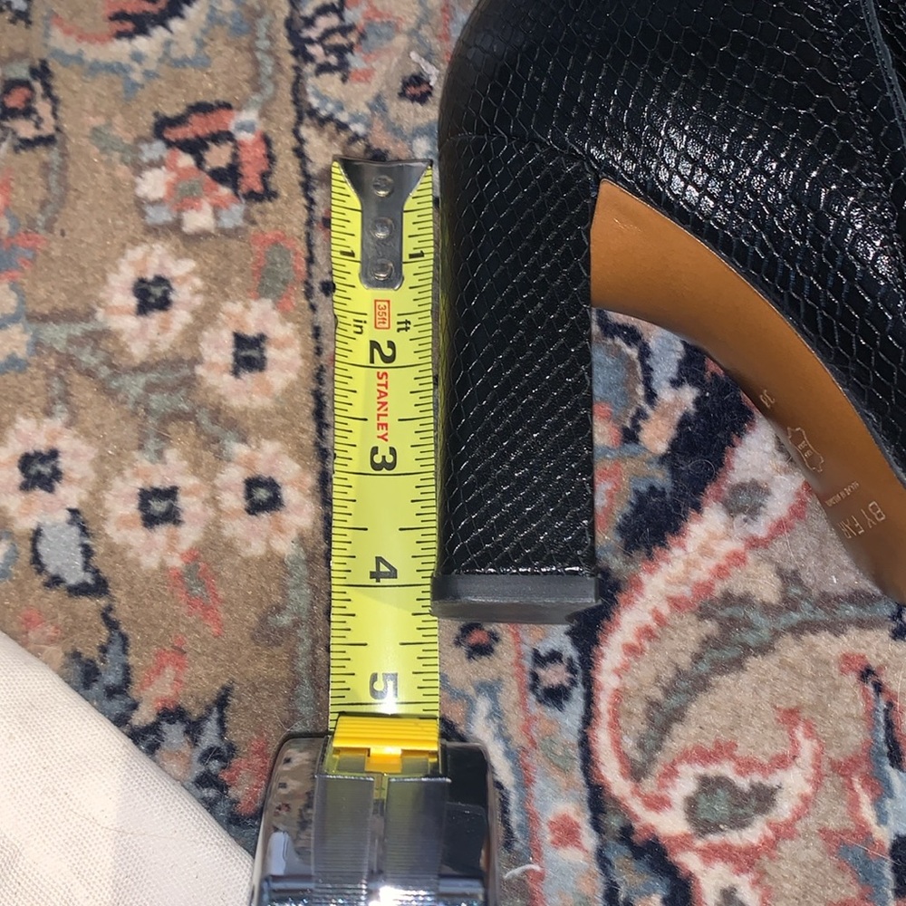 BY FAR Elliot snake print boots 38 leather - Picture 10 of 12